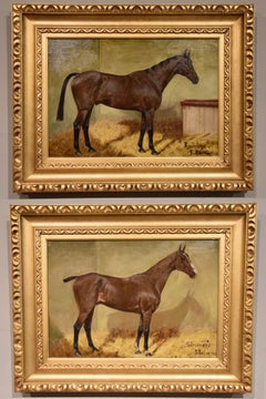 Oil Painting by George Paice "Rainbow" and "Stromer"