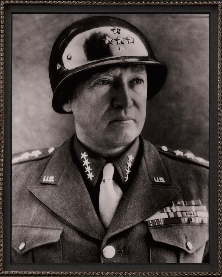 U.S. Army General George Patton Autographen Collage (amerikanisch) im Angebot