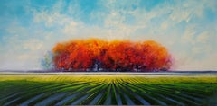 Autumn Beauty, Oil Painting