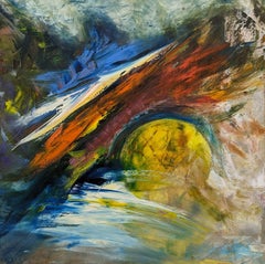 Awakening, Abstract Oil Painting