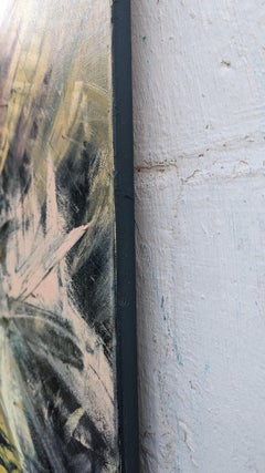 Connected, Abstract Oil Painting