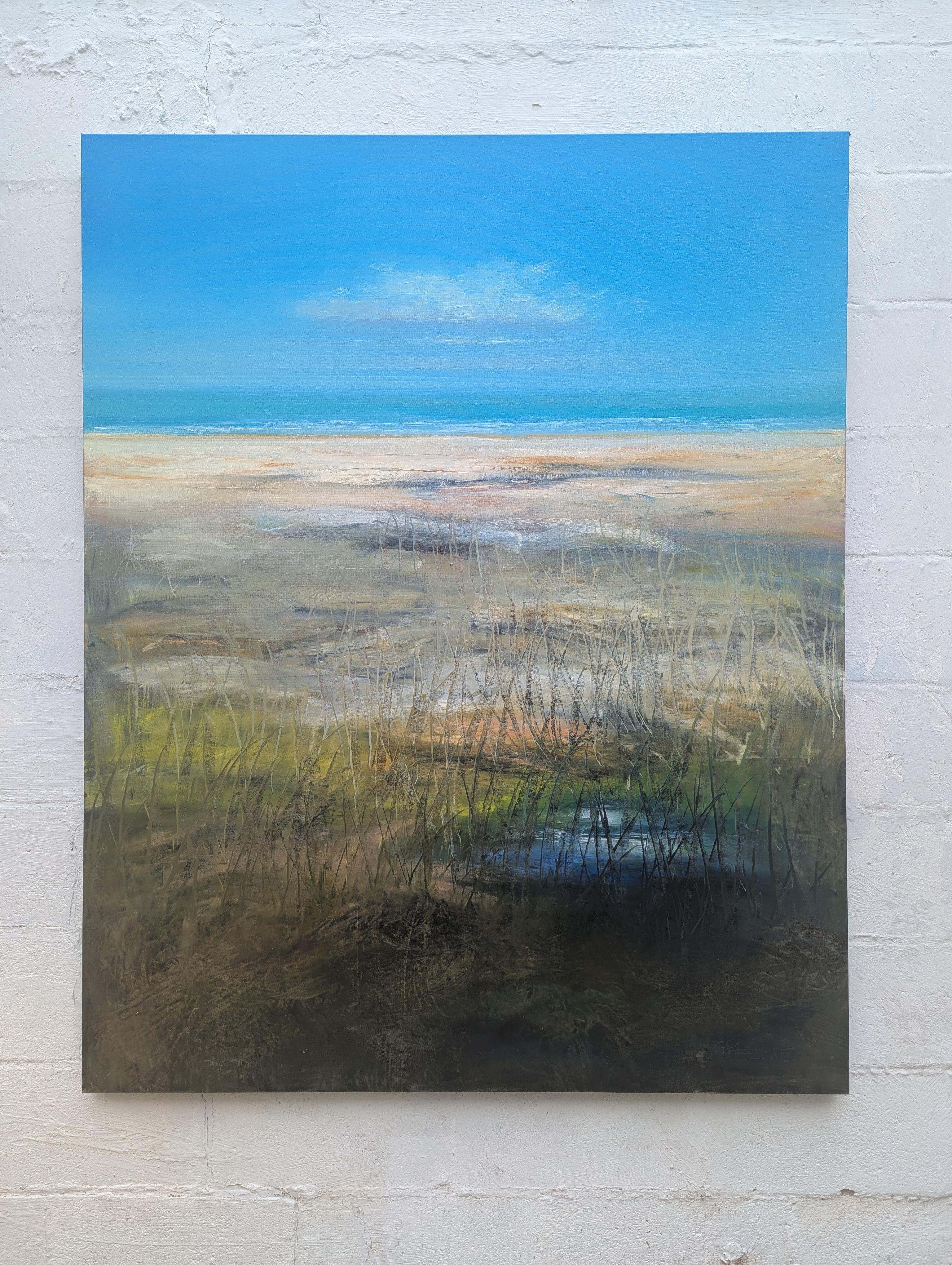Secluded Beach, Oil Painting For Sale 1