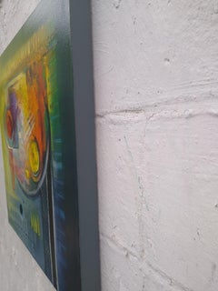 Spring Solstice, Abstract Oil Painting