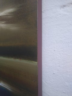 Notti d'estate, pittura ad olio astratta