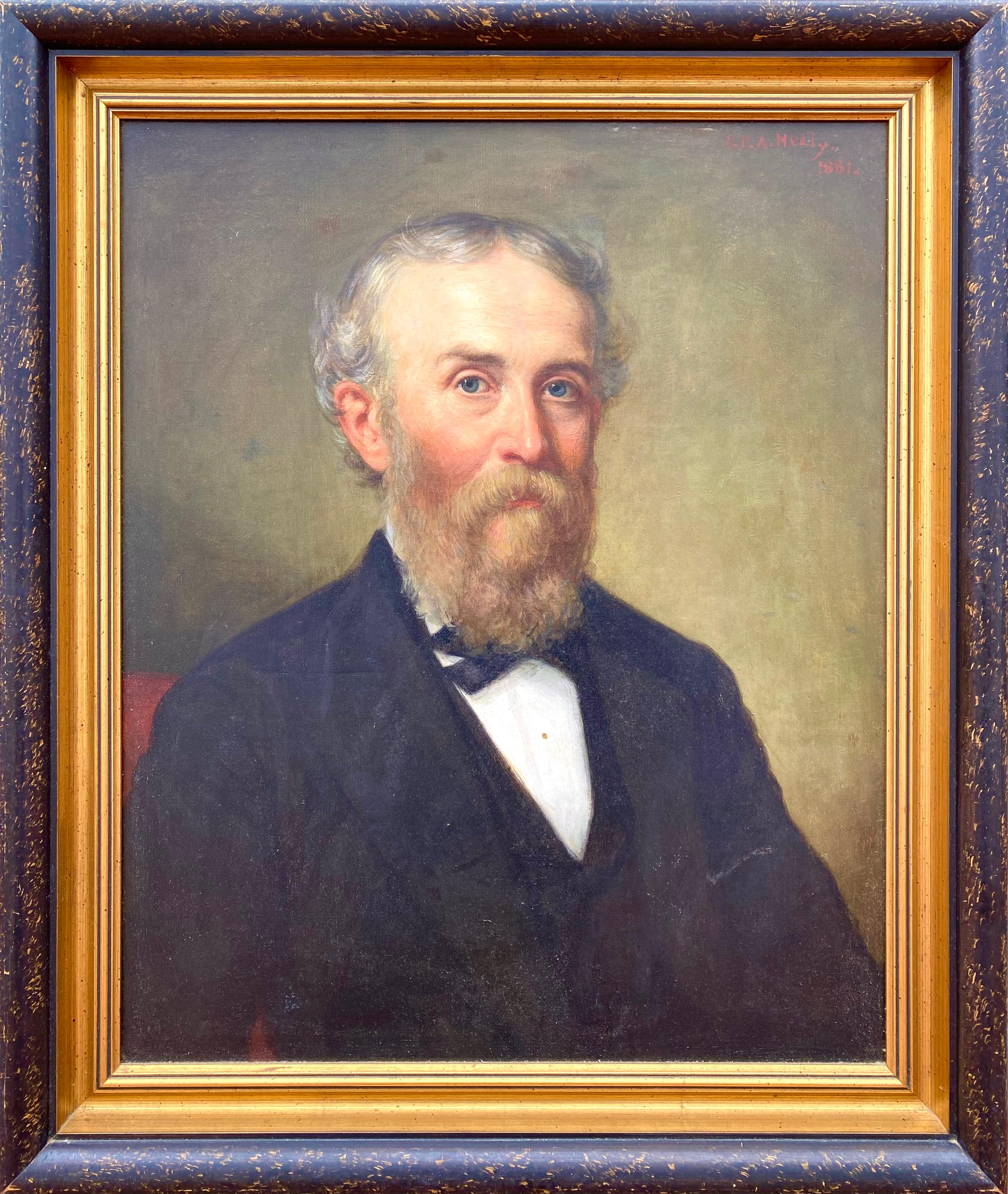Porträt von Jacob Dolson Cox – Painting von George Peter Alexander Healy