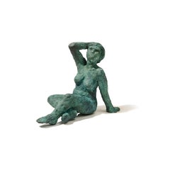 "Yuna Perplexed" Nude Figurative Sculpture