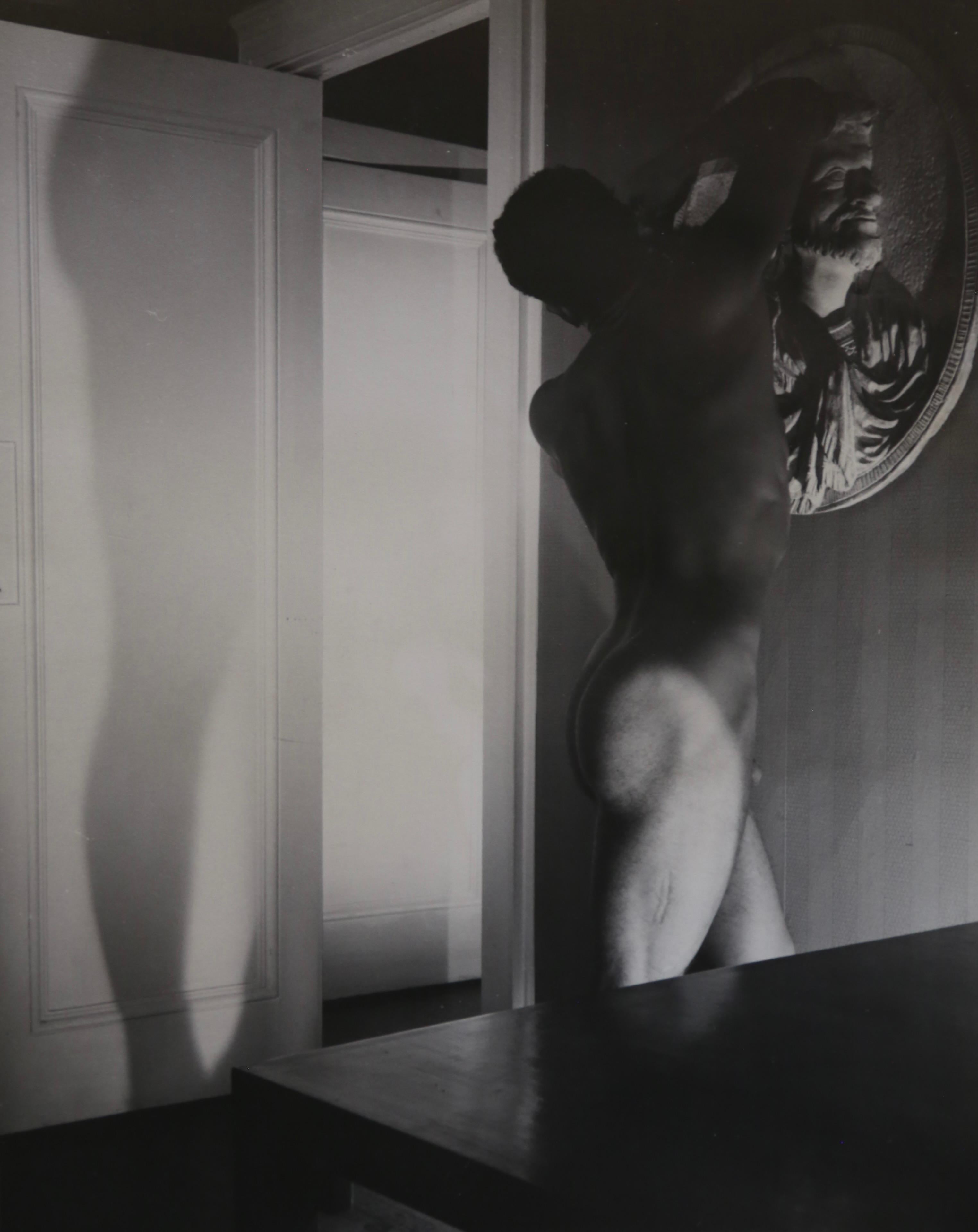 GEORGE PLATT LYNES 7 NUDE PHOTOGRAPHS of dancer FRANCISCO MONCION in NYC Apt.