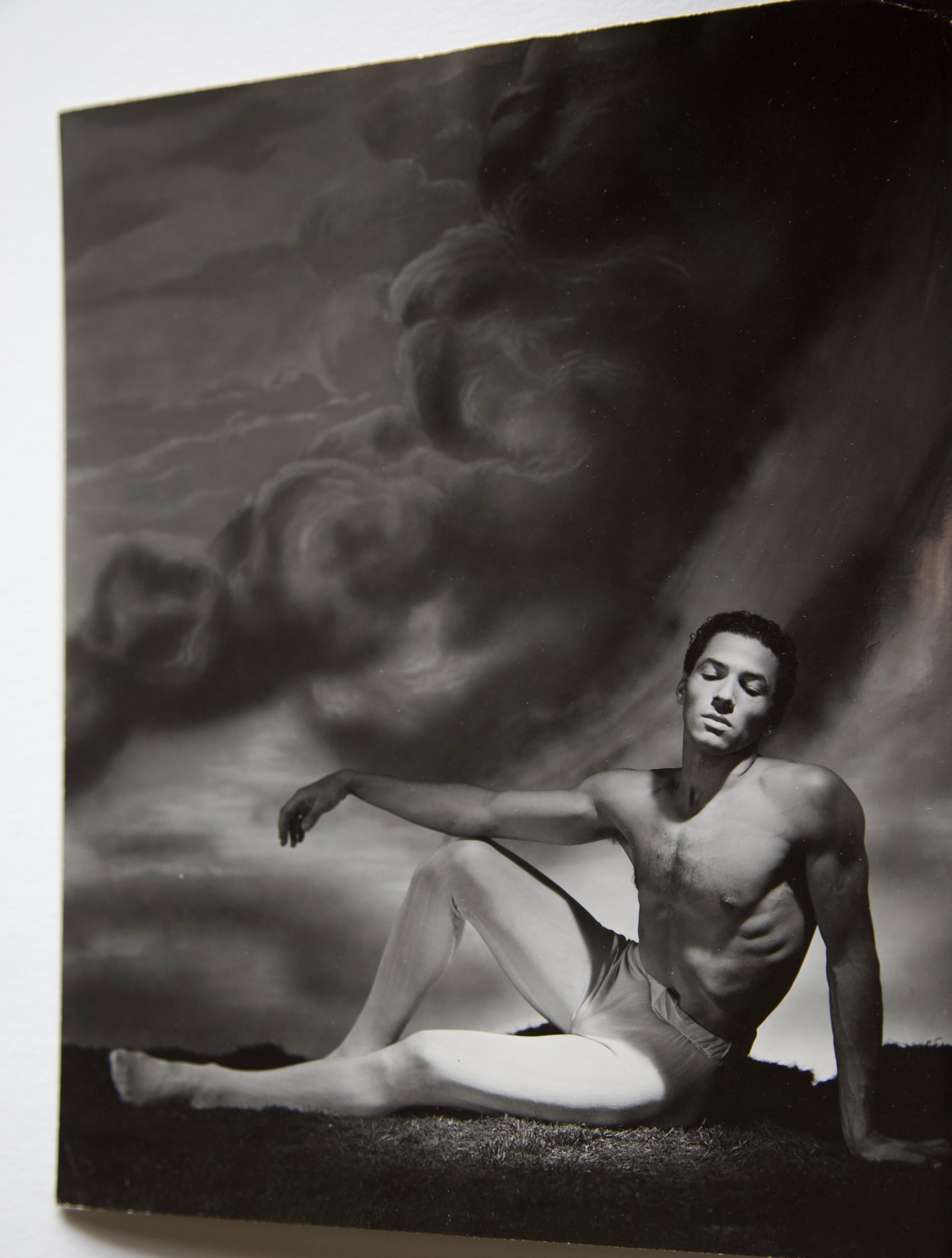 George Platt Lynes Fotografía de época de 1949 nº 9 del bailarín Francisco Monción en venta 2