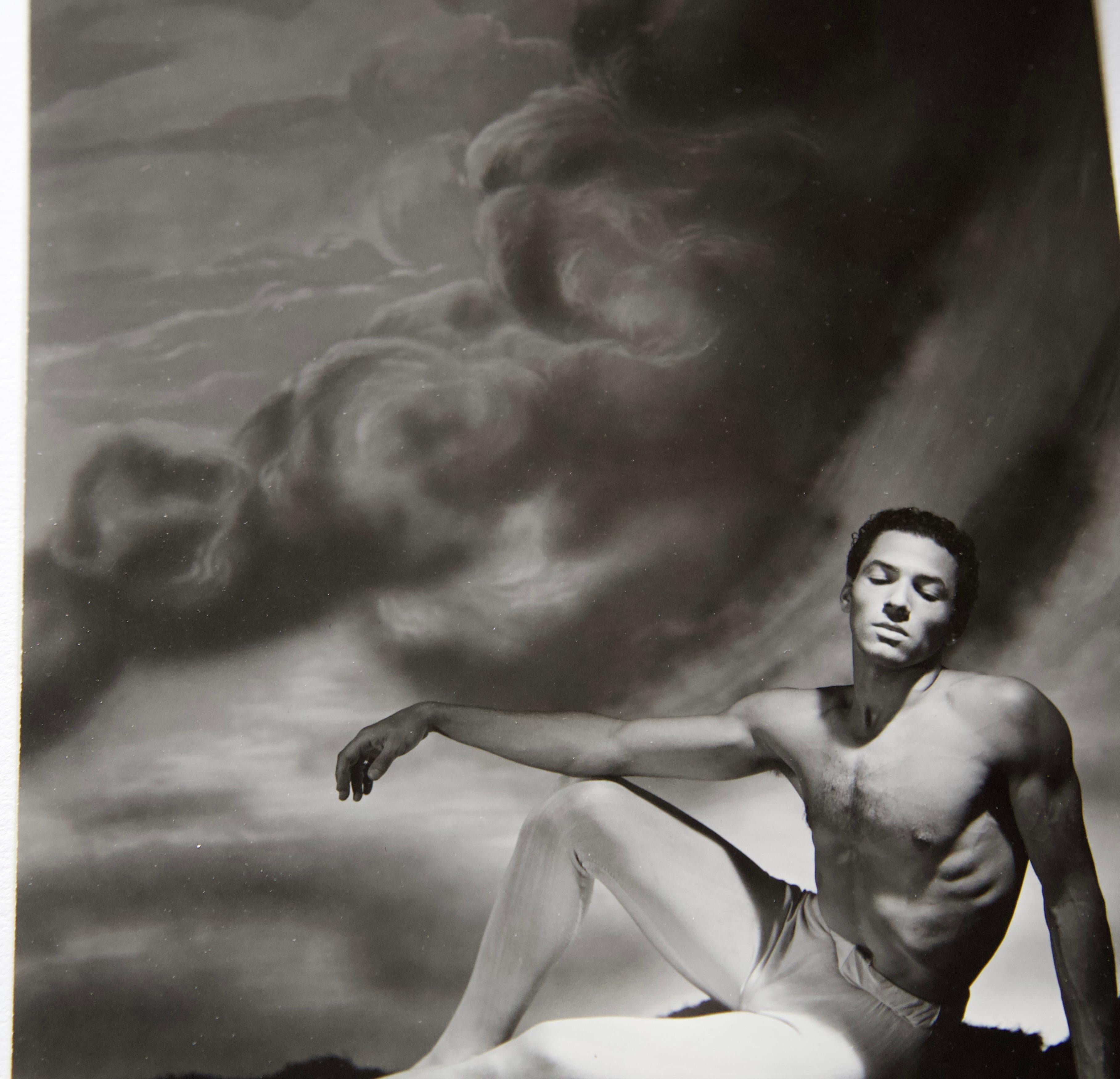 George Platt Lynes Fotografía de época de 1949 nº 9 del bailarín Francisco Monción en venta 4