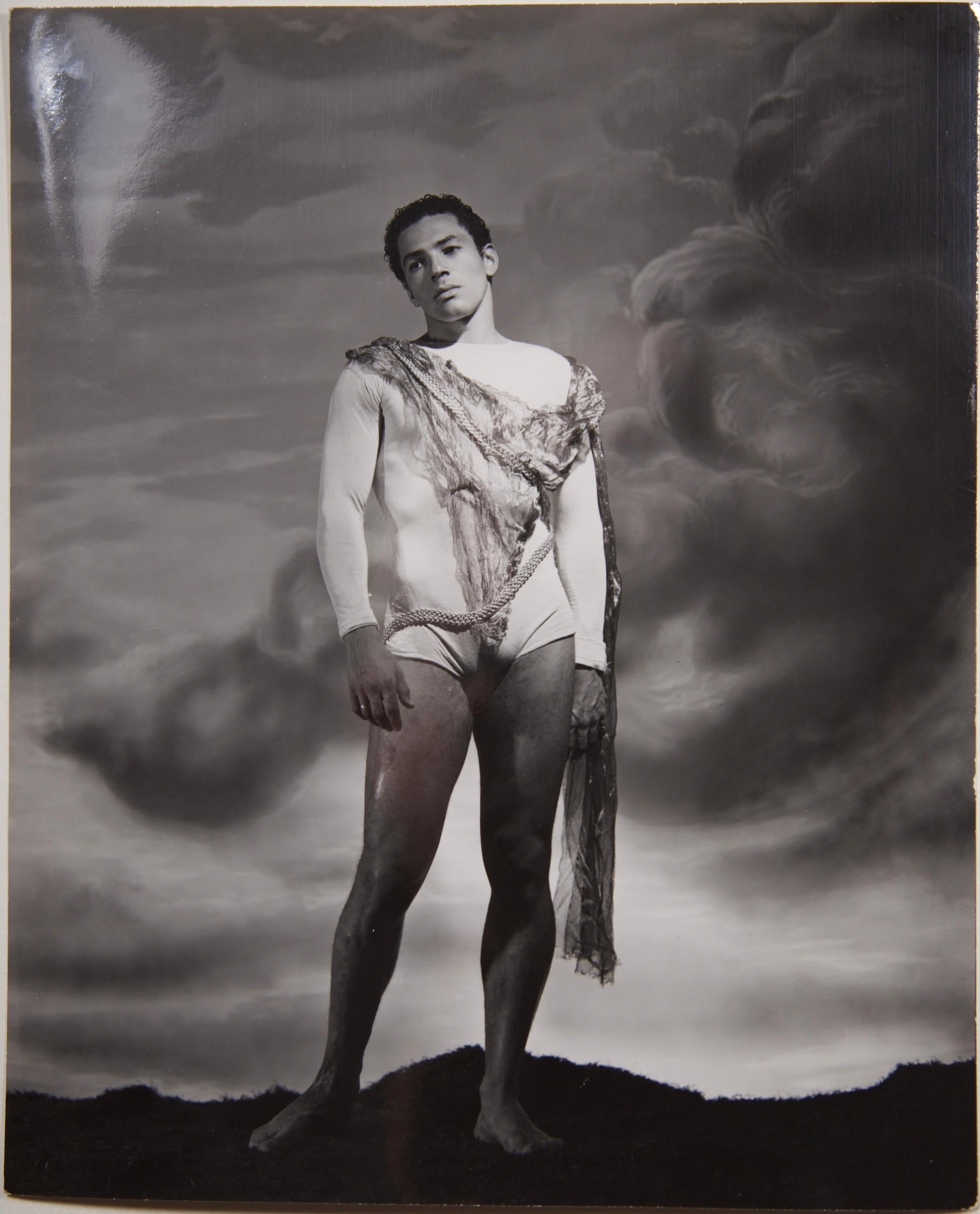 George Platt Lynes Fotografía de época nº 5 de 1949 del bailarín Francisco Monción