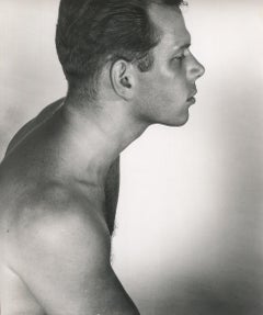 Vintage Man in Profile