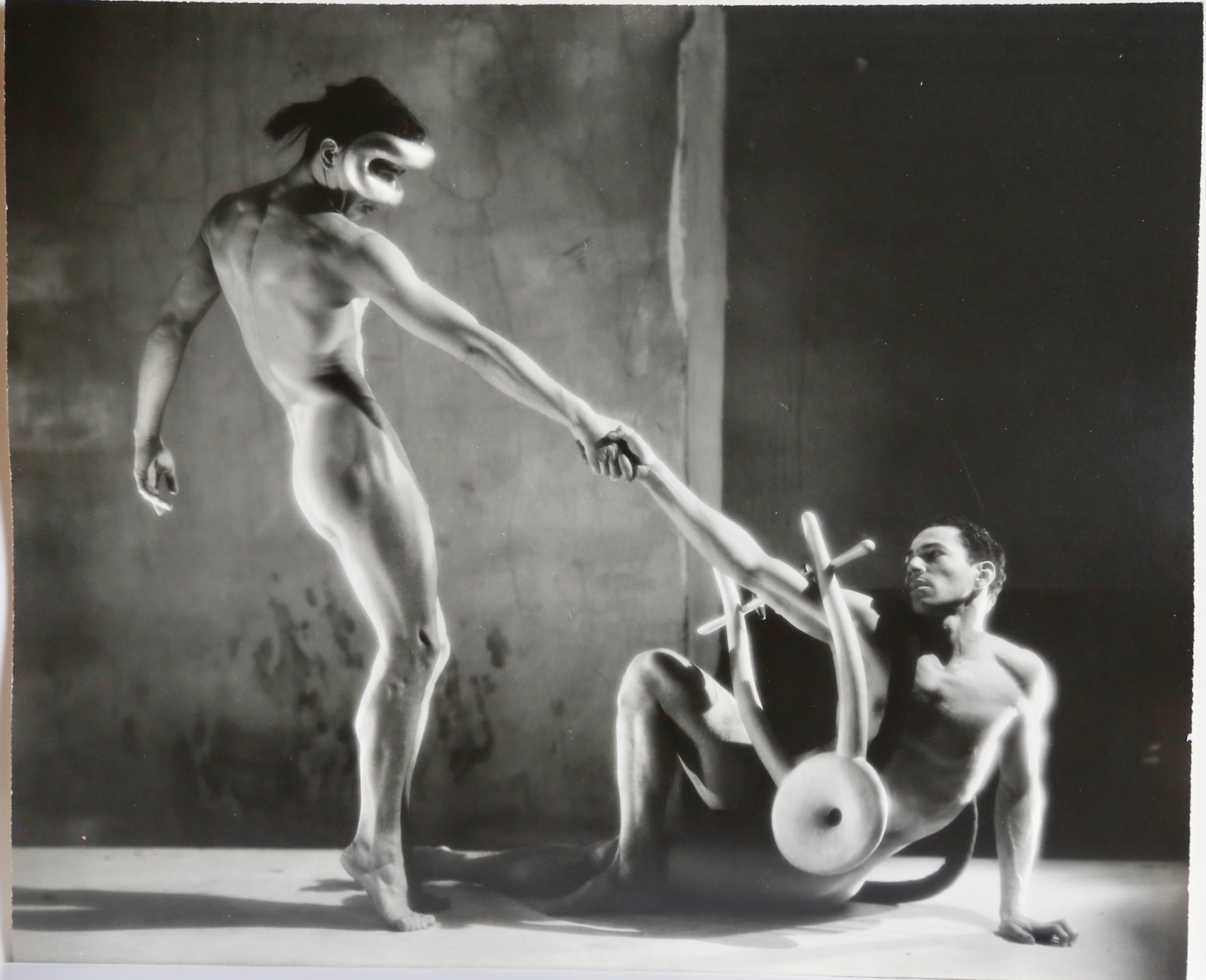 Orpheus #10 - Balanchine Ballet with Francisco Moncion and Nicholas Magallanes - Photograph by George Platt Lynes