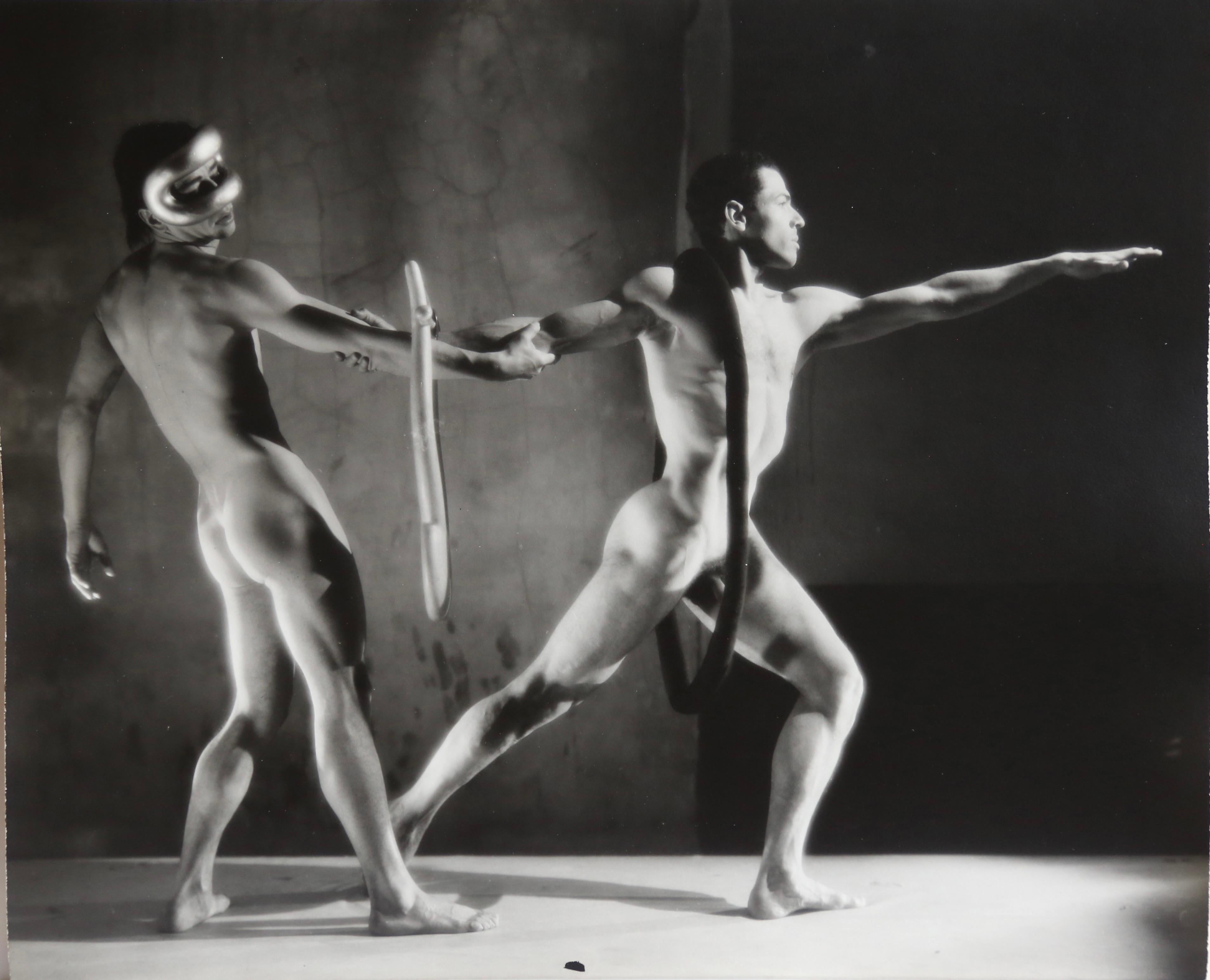 Orpheus #13 - Balanchine Ballet with Francisco Moncion and Nicholas Magallanes - Photograph by George Platt Lynes