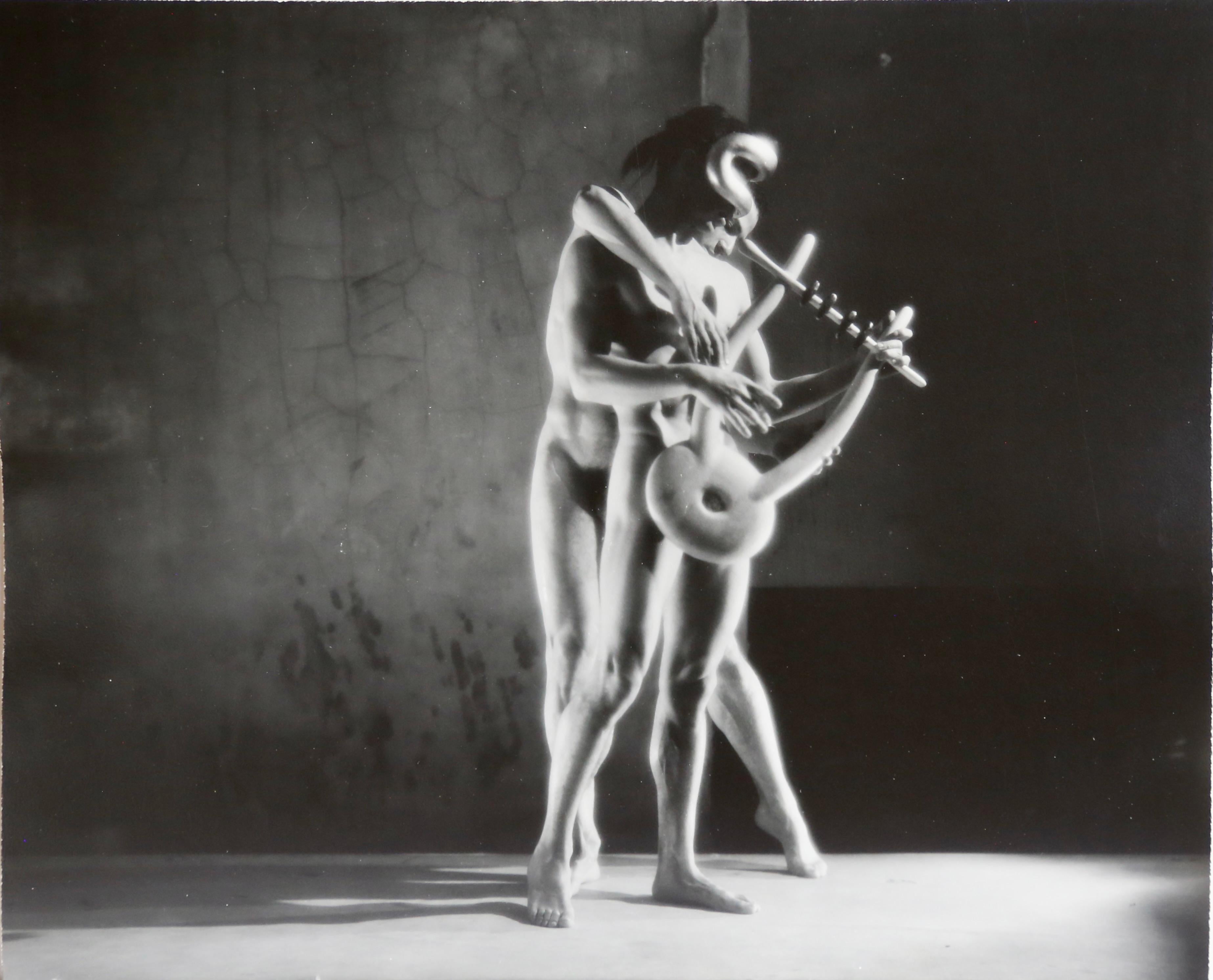 George Platt Lynes Nude Photograph - Orpheus #14 - Balanchine Ballet with Francisco Moncion and Nicholas Magallanes