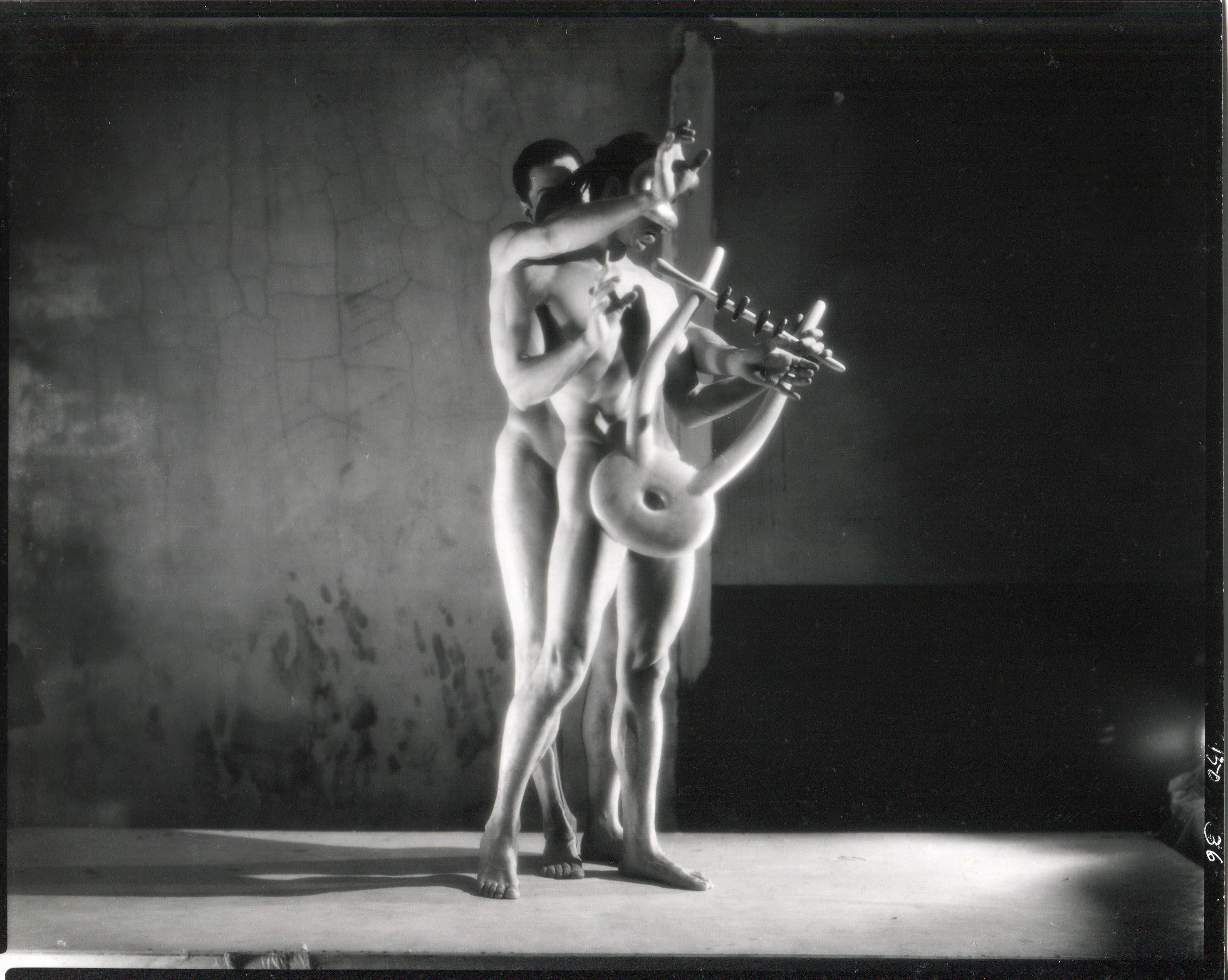 George Platt Lynes Nude Photograph - Orpheus (Francisco Moncion and Nicholas Magallanes, Ballet Society)