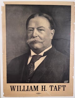 Antique Prince, George WILLIAM HOWARD TAFT AND jAMES S. SHERMAN CAMPAIGN POSTERS, 1908.