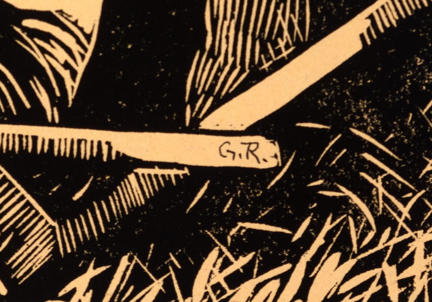 The Farmer - Print by George Raab
