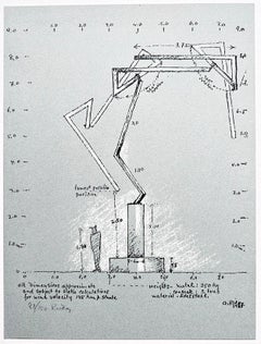 George Rickey, Lithograph, Signed and Limited Edition