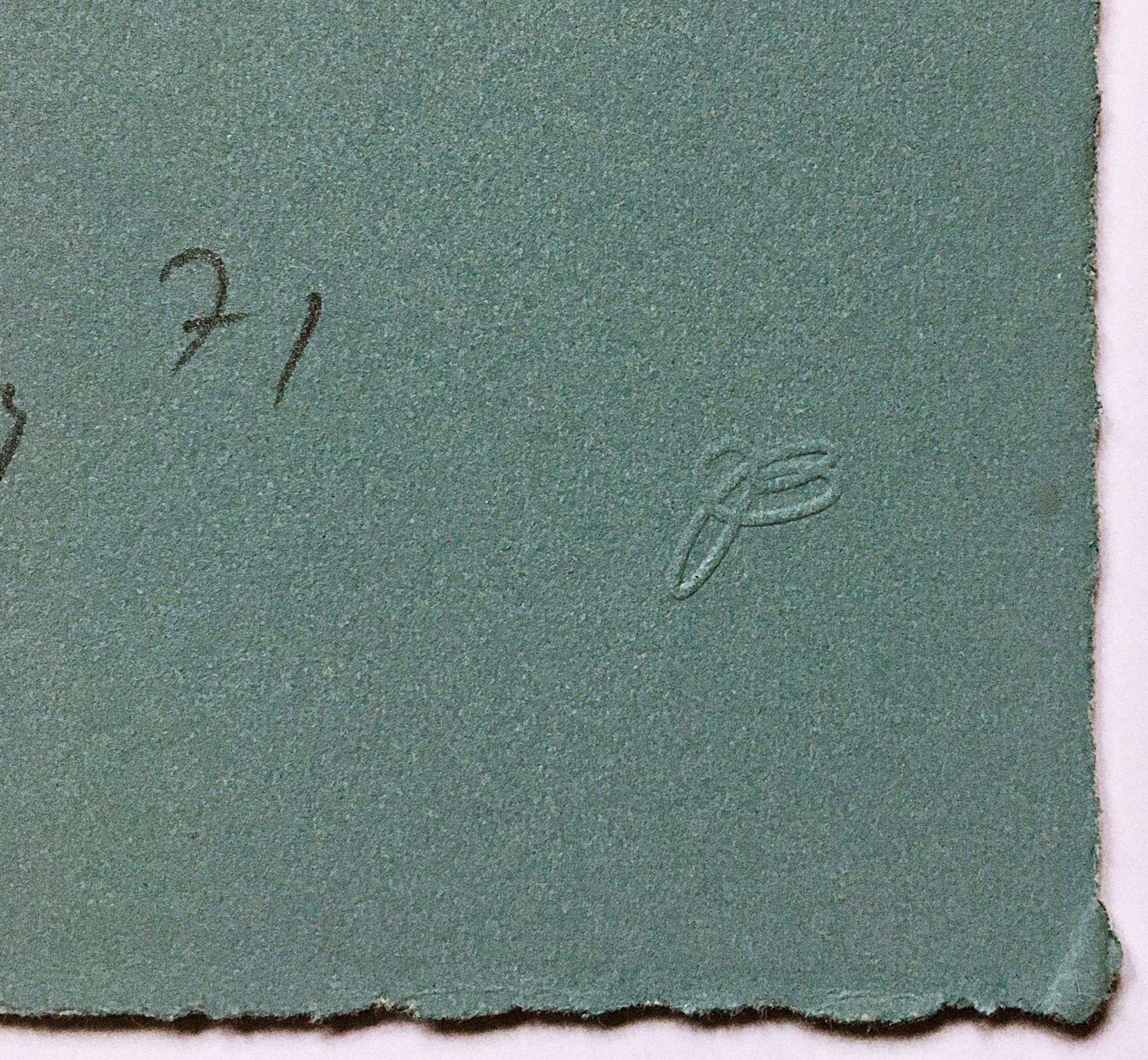 George Rickey
Variations du tétraèdre, 1971
Lithographie en couleurs sur papier Rives BFK avec bords décalés
Signé à la main, numéroté 52/100 et daté au recto avec le cachet de l'éditeur et de l'imprimeur.
22 × 18 pouces
Non encadré
Cette rare