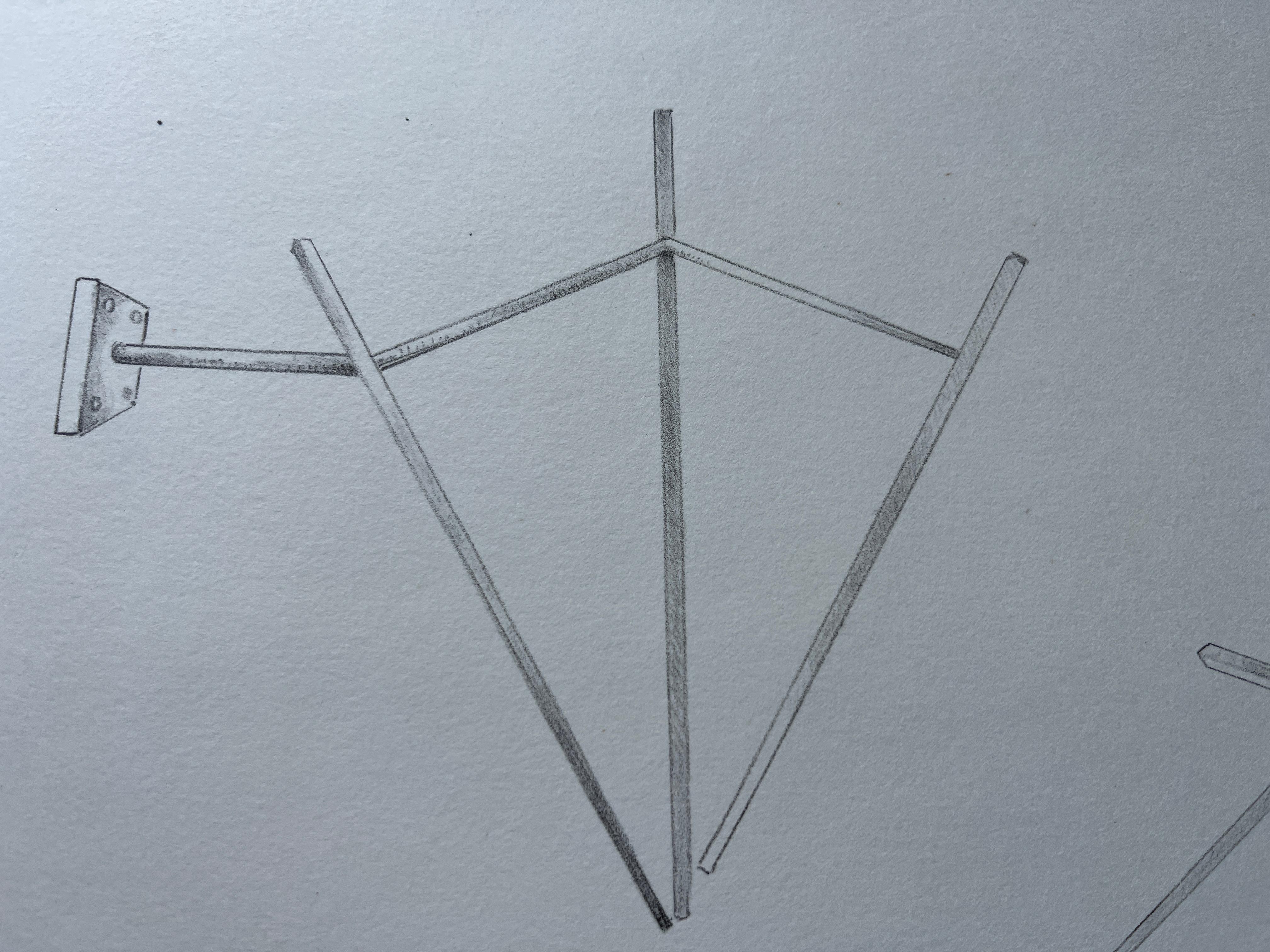 Sin título - Art Geométrico abstracto de George Rickey