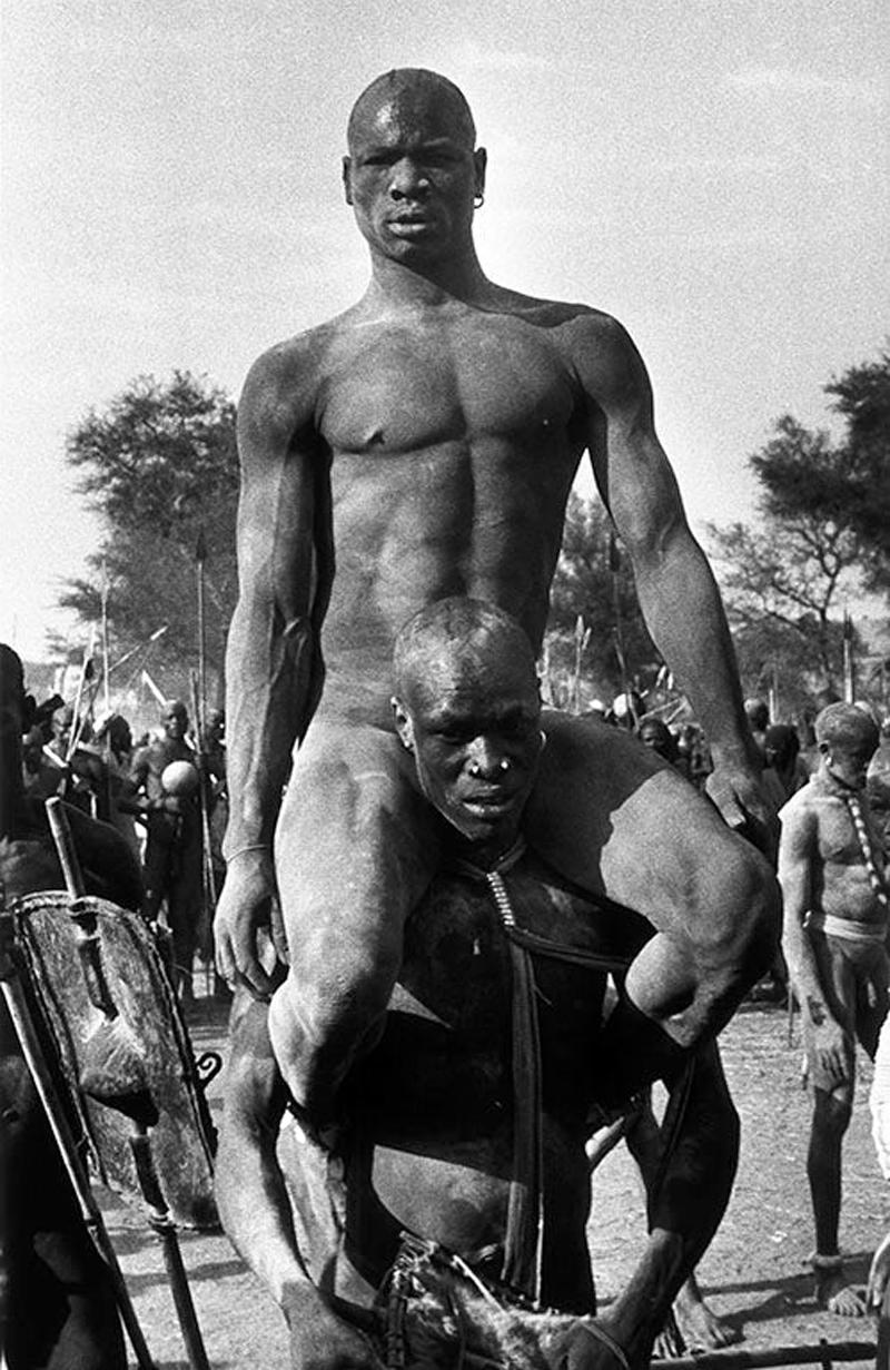 A Korongo Nuba wrestling champion, 1949