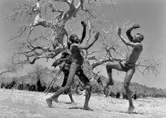 George Rodger - Luchadores de brazalete, Fotografía 1949, Impreso después de