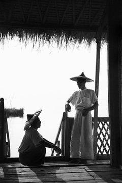 George Rodger - Dos hombres, Fotografía 1942, Impreso después de
