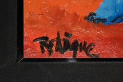 Blue Dog "Kiss Me I'm Cajun" Original Öl auf Leinwand