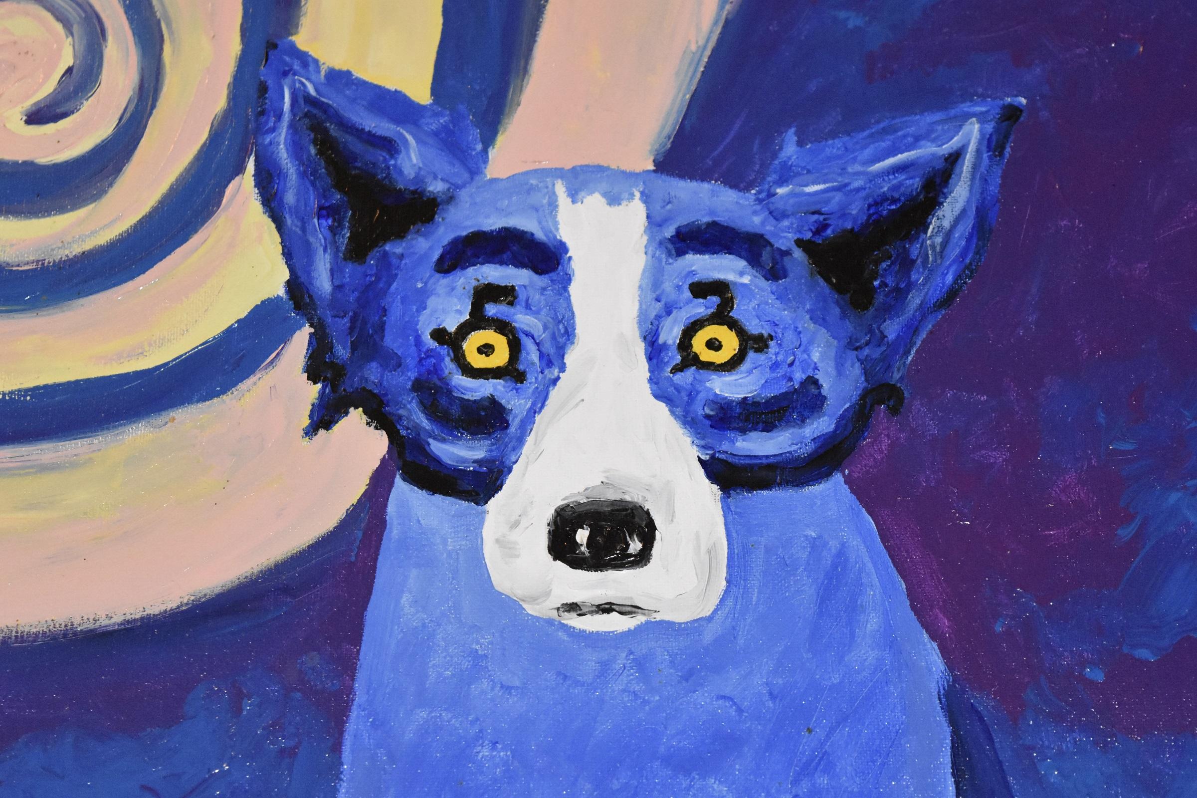 most expensive blue dog painting