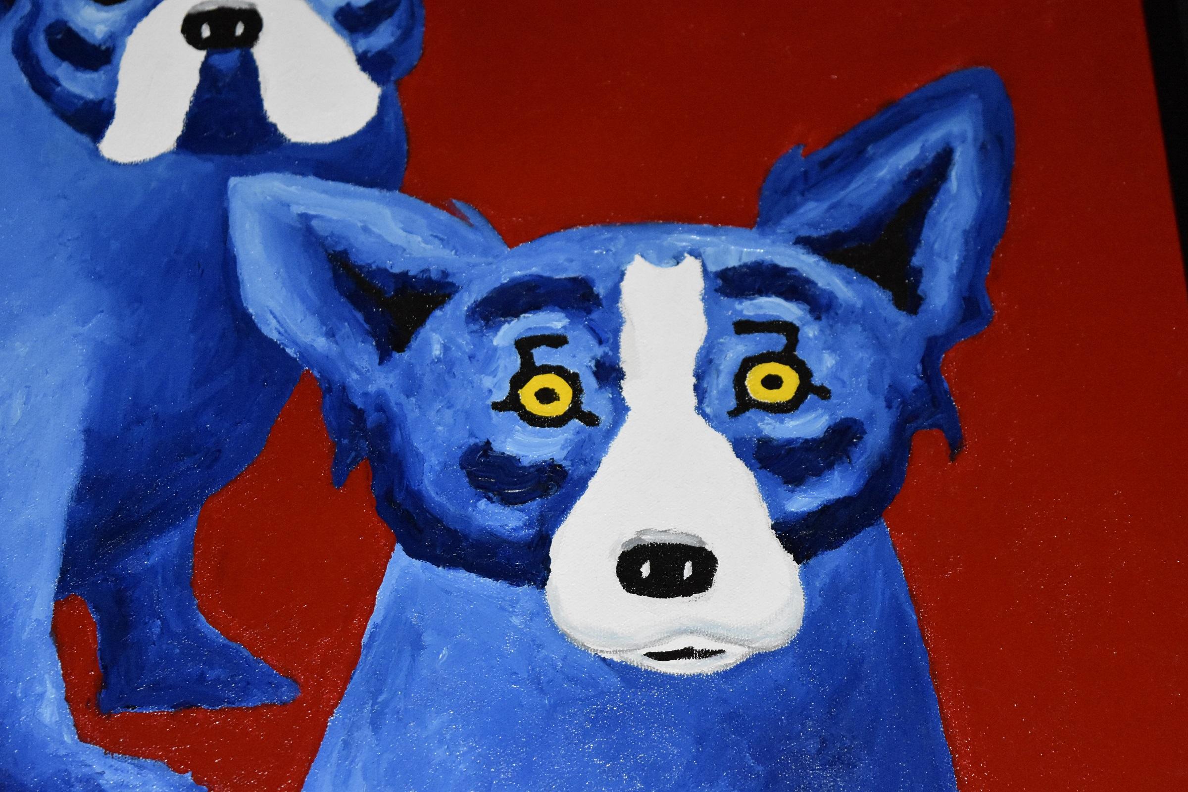 blue dog artist