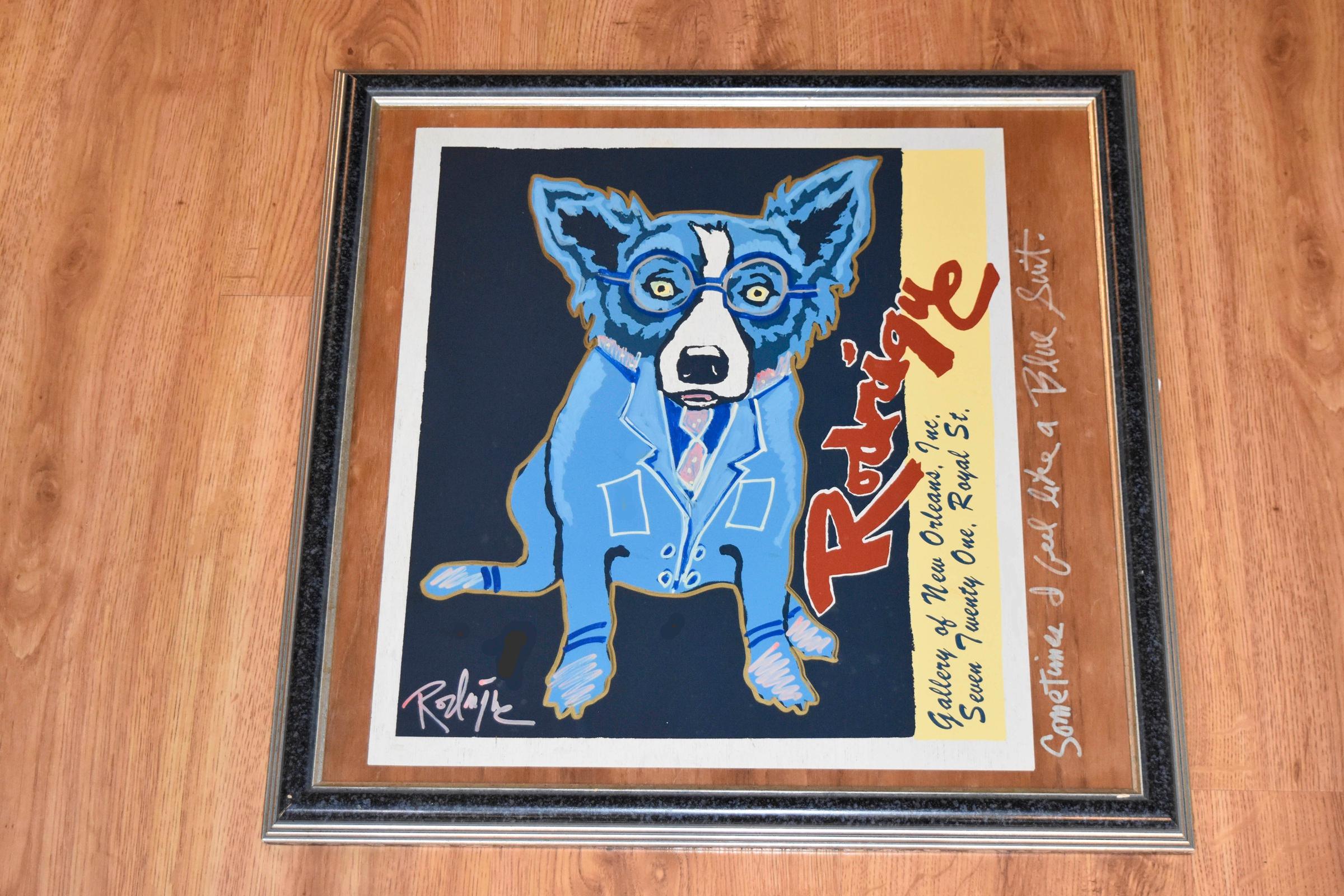Original - Gallery Edition I - MM on Plywood - Painting by George Rodrigue
