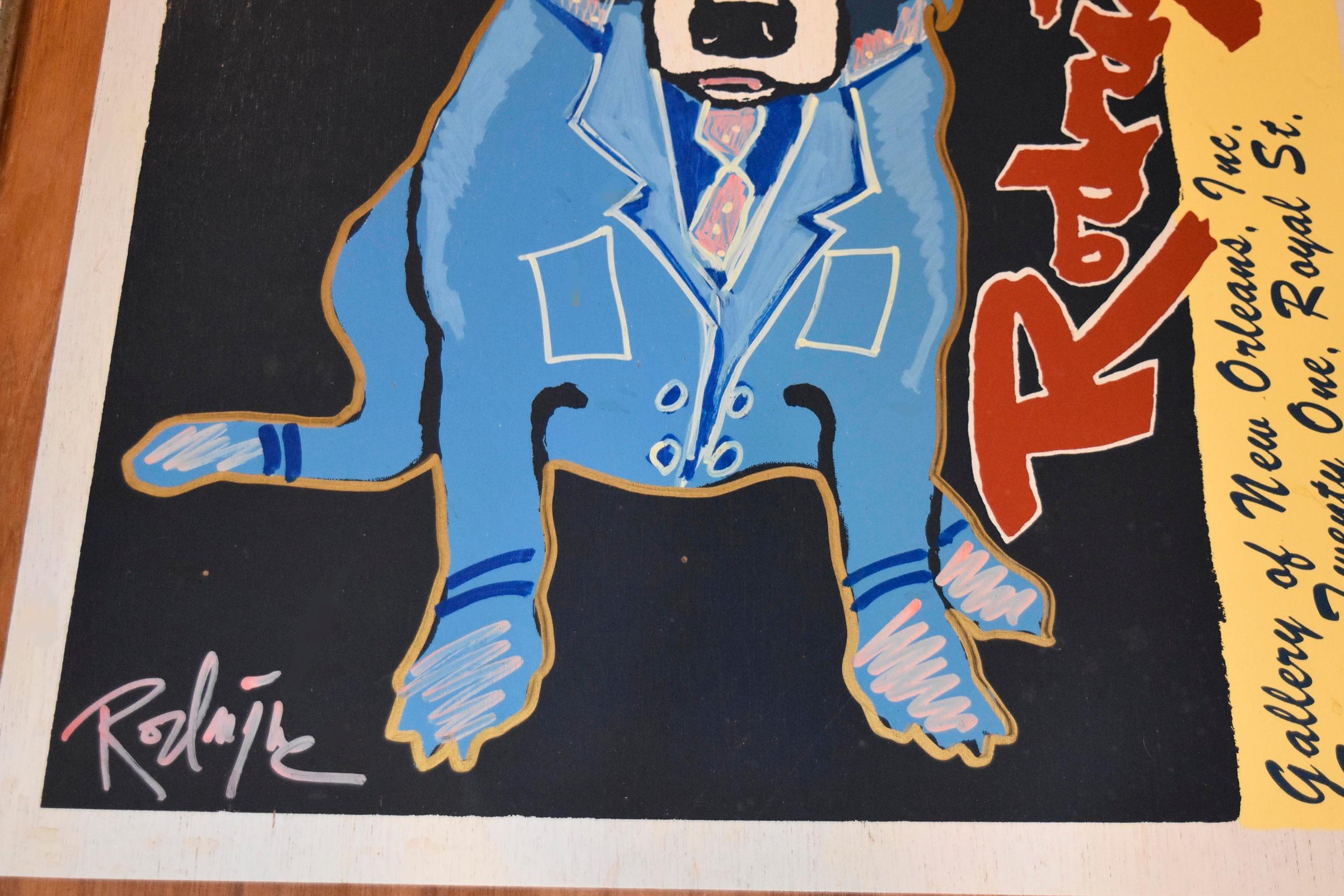 Original - Gallery Edition I - MM on Plywood - Pop Art Painting by George Rodrigue