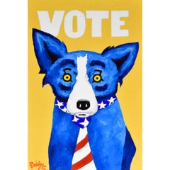 Original - Votez pour moi - Acrylique sur toile