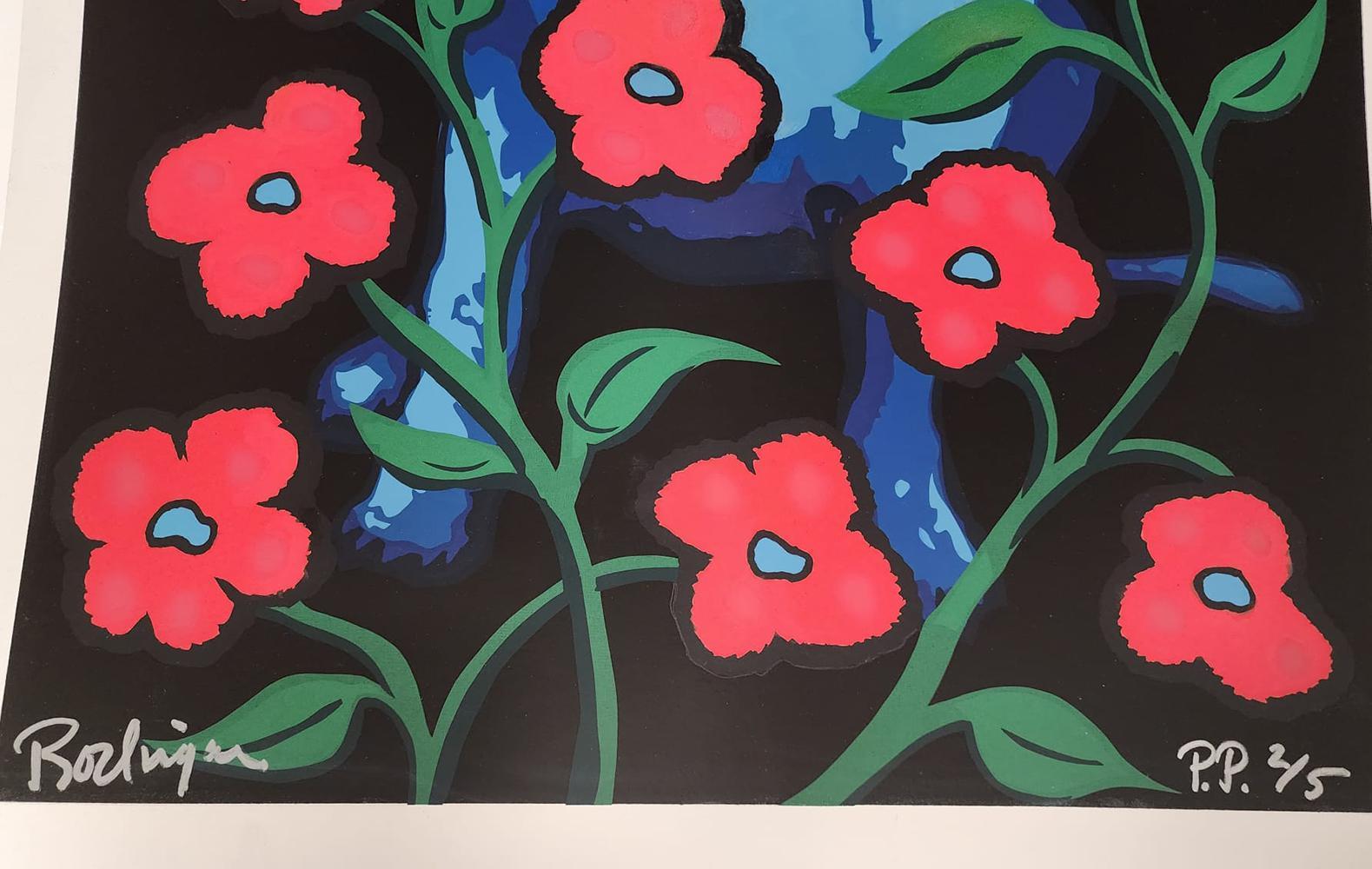 A Garden Party Black - Print by George Rodrigue