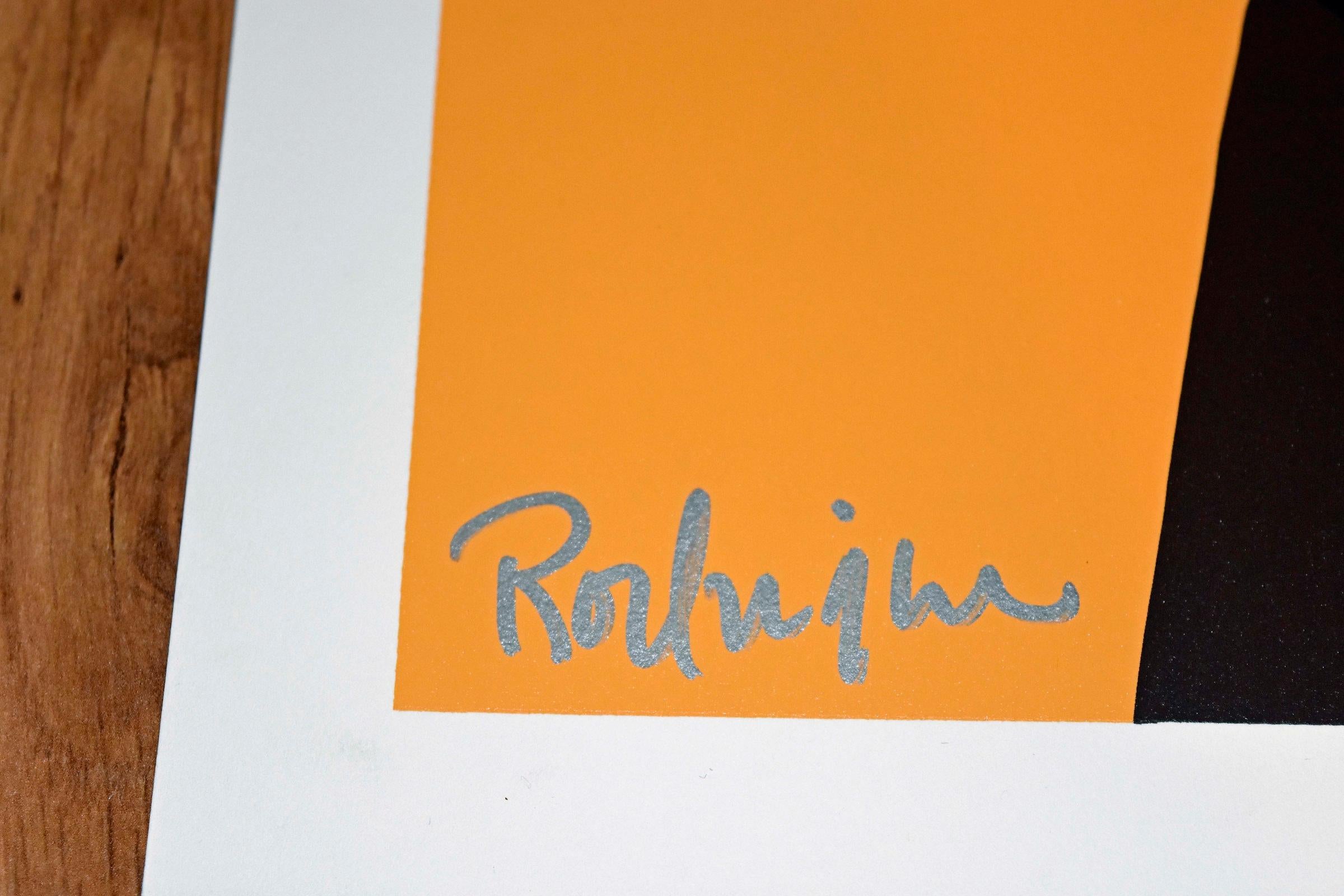 Artist:  George Rodrigue
Title:  Blue Dog “Bears a Resemblance Orange”
Medium:  Silkscreen 
Date:  1995
Edition:  50
Dimensions:  22 X 21”
Description:  Signed & Unframed  
Condition:  Excellent 
