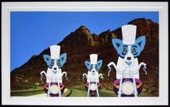 Blue Dog "Fast Food in Utah" Signed Numbered Print