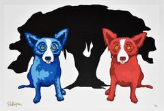 Blue Dog "My Bad Brother" Signed Numbered Print