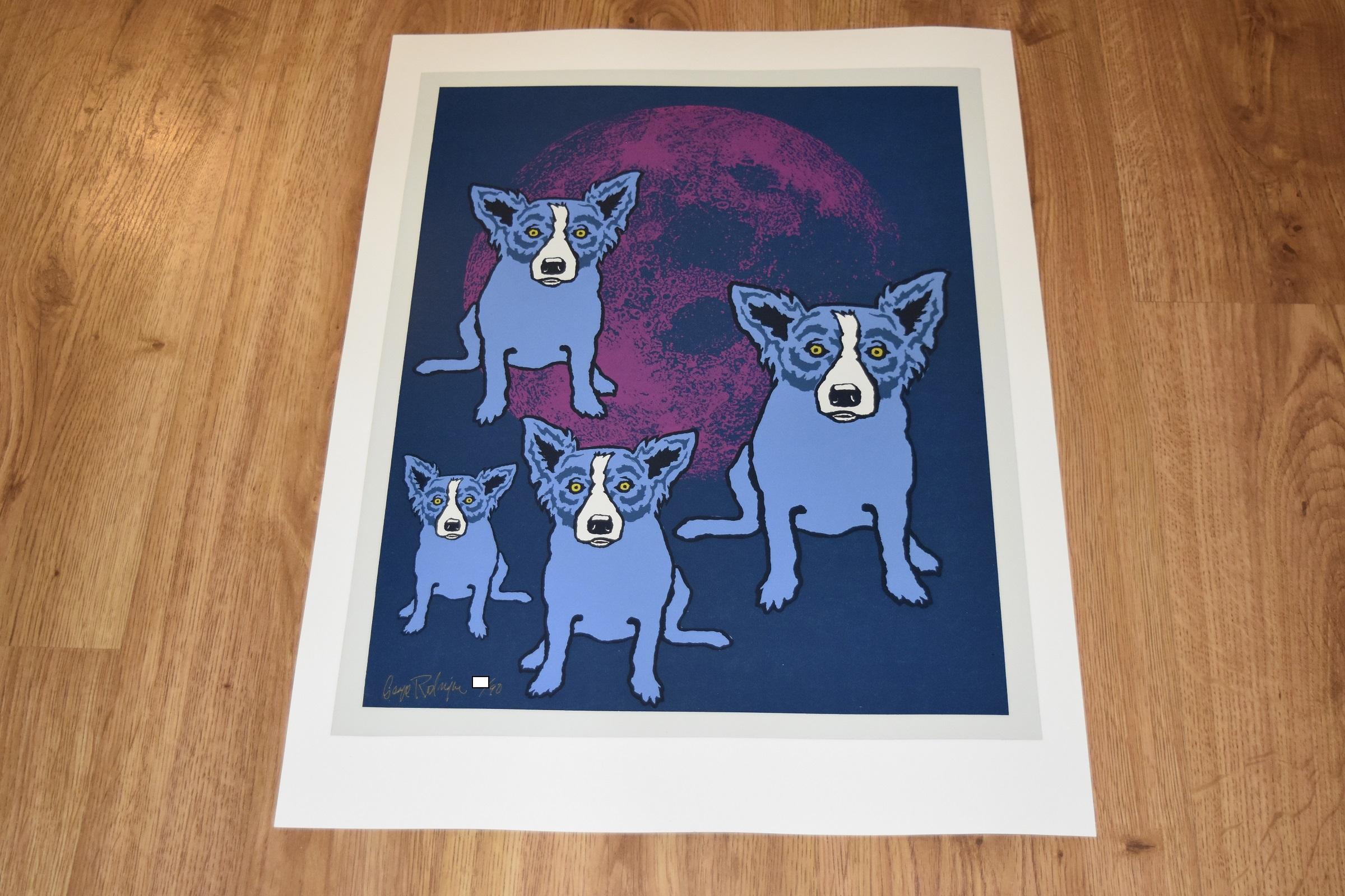 purple moon dog