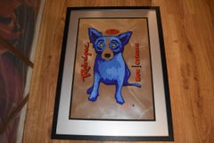 Blue Dog "Rodrigue New Orleans Studio 20th Anniversary - Signed Print