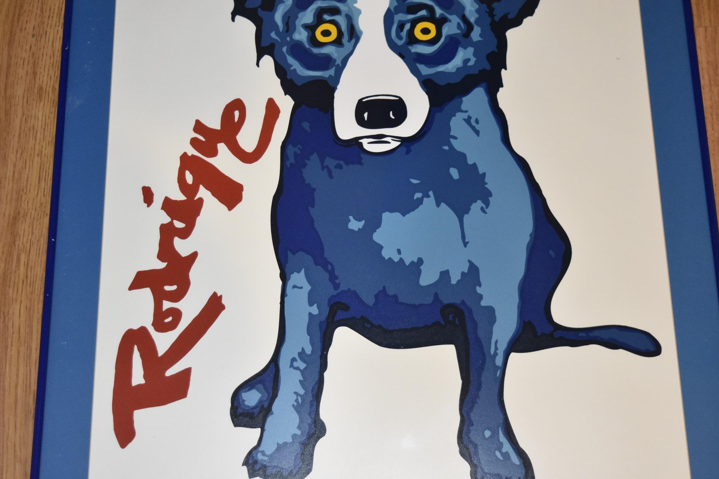 blue dog rodrigue for sale