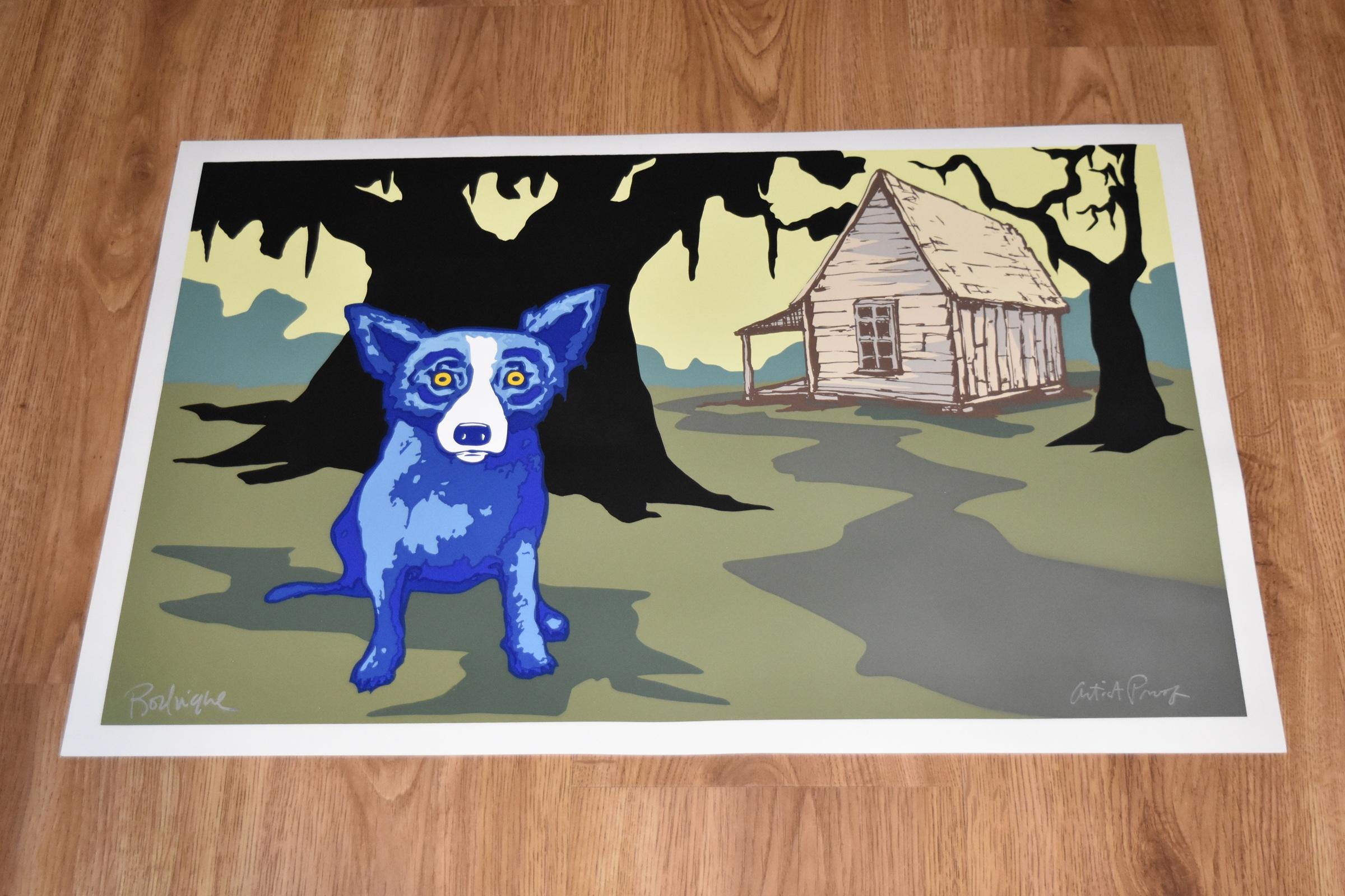 « Tee George's Cabin » - Print de George Rodrigue