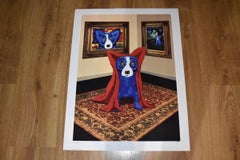 Blue Dog "The Unveiling" Signed Numbered Print