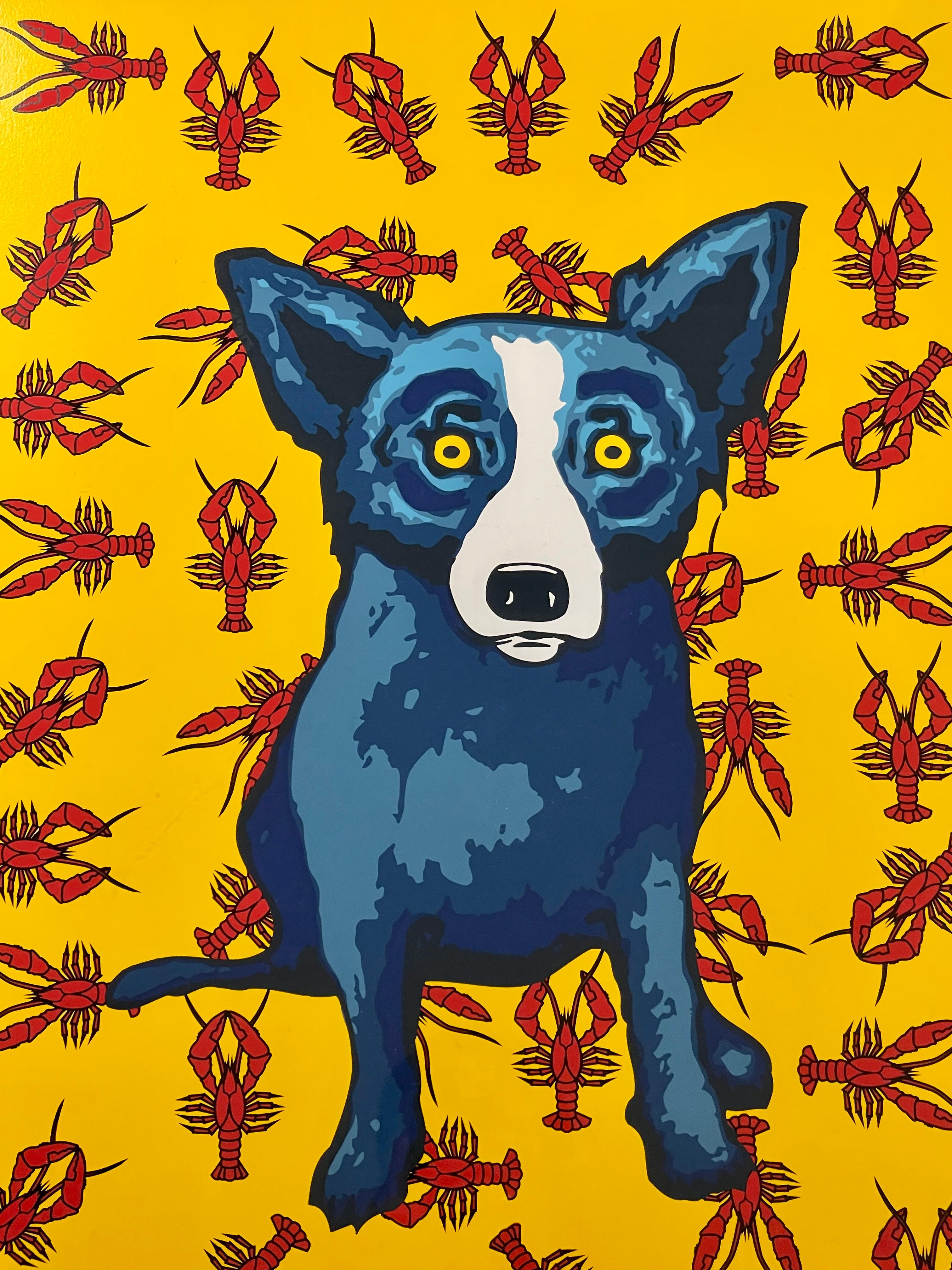 Cajun Feast jaune - Pop Art Print par George Rodrigue