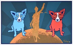 Blue Dog "Equal Justice Blue" - Signed Numbered Print