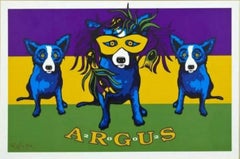 George Rodrigue, Argus -2002 serigrafia firmata e numerata