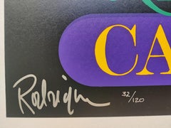 George Rodrigue -- Carnival Time (Black) - Blue Dog