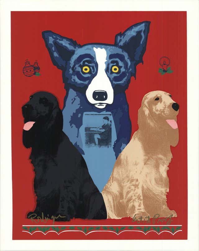 George Rodrigue Signed Print - 201 For Sale on 1stDibs
