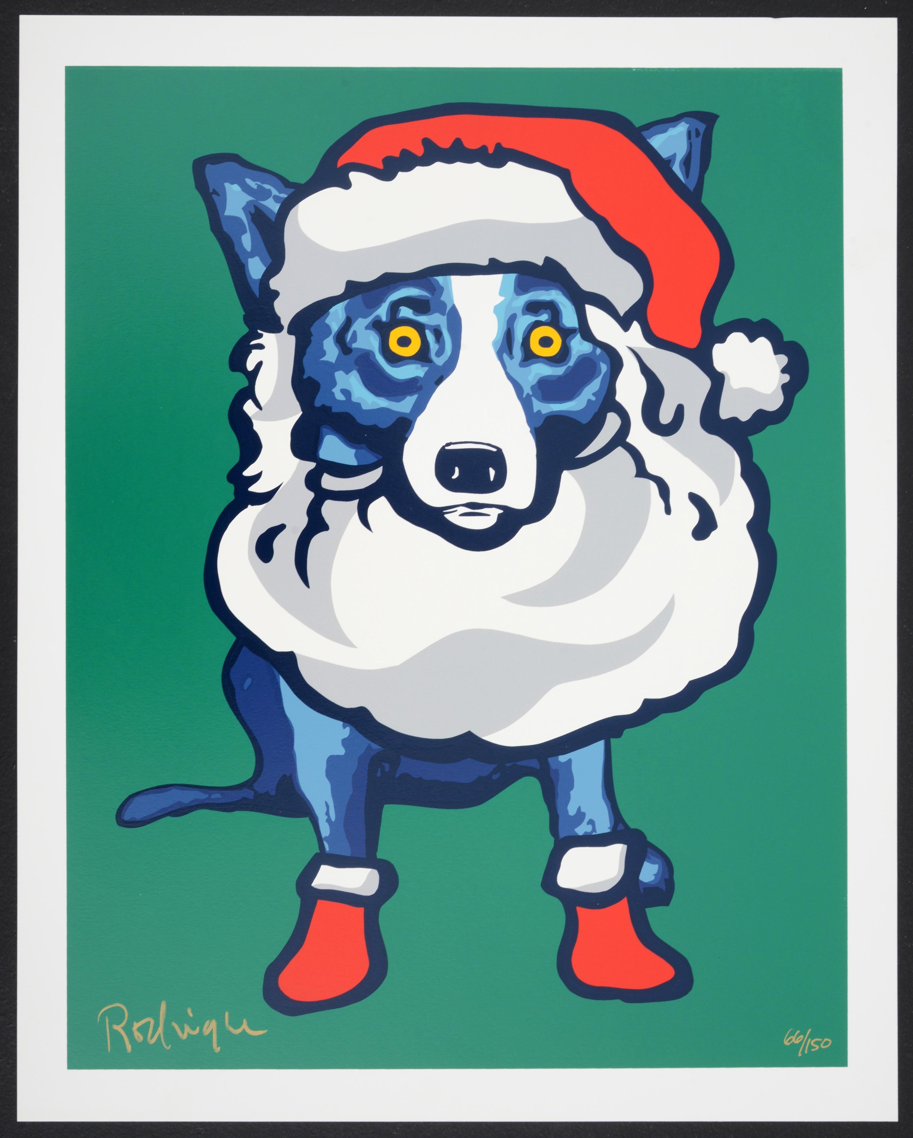 George Rodrigues HO HO HO HO Sérigraphie en vente 2