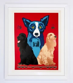 George Rodrigue Signed Screenprint, Pop Art, 2000, George's Sweet Inspirations