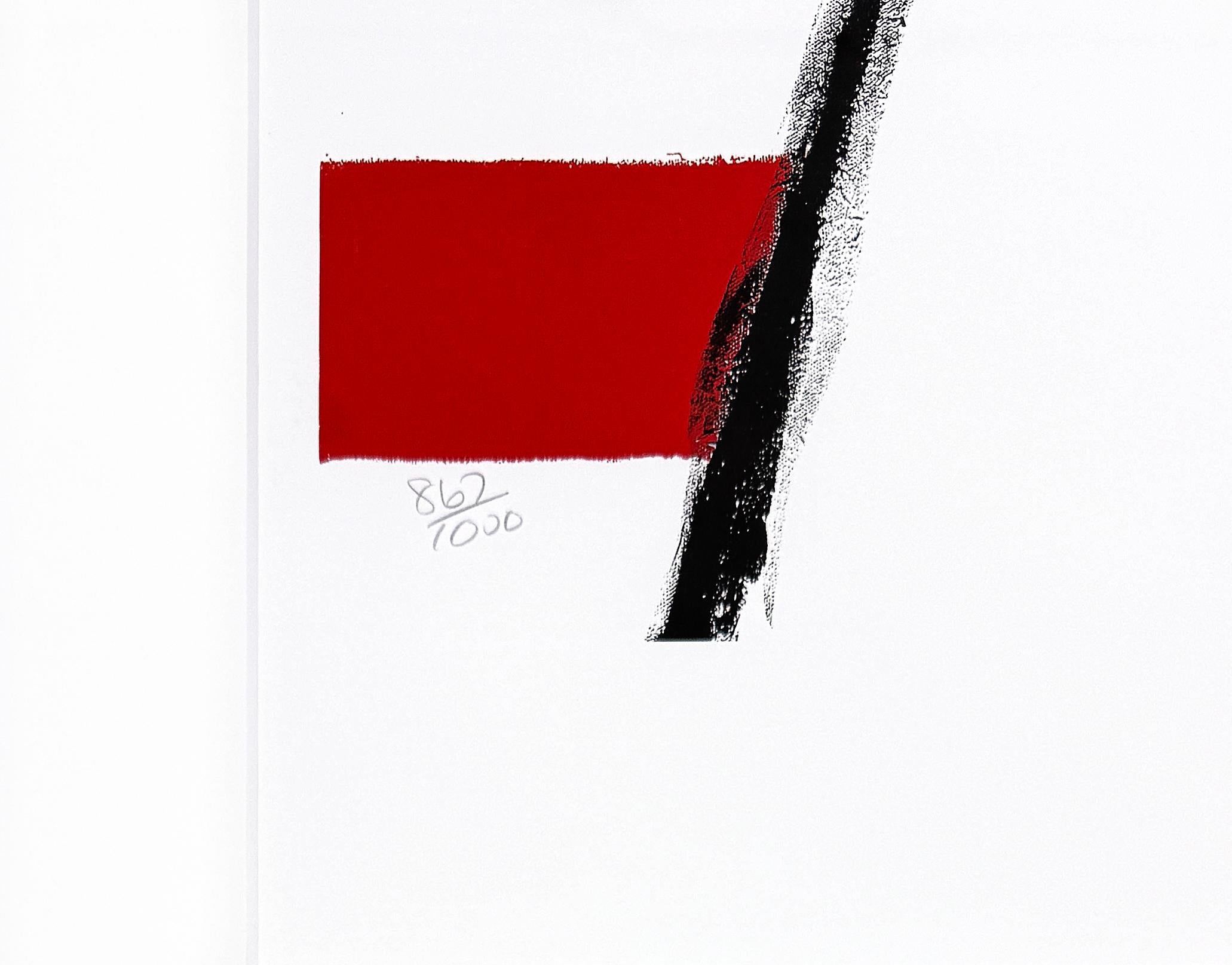 Gott segne Amerika (gerahmter, handsignierter Siebdruck) – Print von George Rodrigue